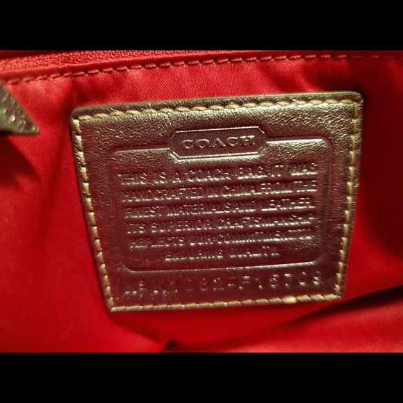 Coach pink sparkle purse - Picture 2 of 3